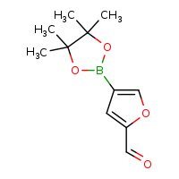 4-(4,4,5,5-tetramethyl-1,3,2-dioxaborolan-2-yl)furan-2-carbaldehyde