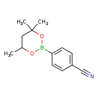 4-(4,4,6-trimethyl-1,3,2-dioxaborinan-2-yl)benzonitrile