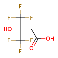 4,4,4-trifluoro-3-hydroxy-3-(trifluoromethyl)butanoic acid