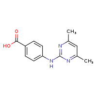 4-[(4,6-dimethylpyrimidin-2-yl)amino]benzoic acid