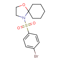 4-(4-bromobenzenesulfonyl)-1-oxa-4-azaspiro[4.5]decane