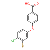 4-(4-chloro-3-fluorophenoxy)benzoic acid