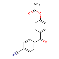 4-(4-cyanobenzoyl)phenyl acetate