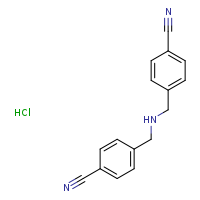 4-({[(4-cyanophenyl)methyl]amino}methyl)benzonitrile hydrochloride