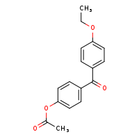 4-(4-ethoxybenzoyl)phenyl acetate