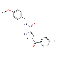 4-(4-fluorobenzoyl)-N-[(4-methoxyphenyl)methyl]-1H-pyrrole-2-carboxamide