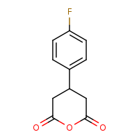 4-(4-fluorophenyl)oxane-2,6-dione