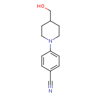 4-[4-(hydroxymethyl)piperidin-1-yl]benzonitrile