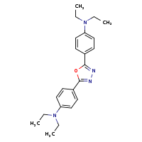 4-{5-[4-(diethylamino)phenyl]-1,3,4-oxadiazol-2-yl}-N,N-diethylaniline