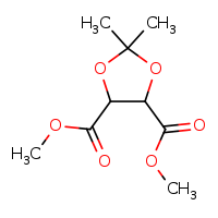 4,5-dimethyl 2,2-dimethyl-1,3-dioxolane-4,5-dicarboxylate