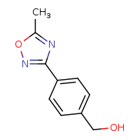 [4-(5-methyl-1,2,4-oxadiazol-3-yl)phenyl]methanol