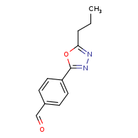 4-(5-propyl-1,3,4-oxadiazol-2-yl)benzaldehyde