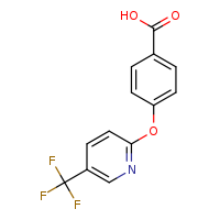4-{[5-(trifluoromethyl)pyridin-2-yl]oxy}benzoic acid