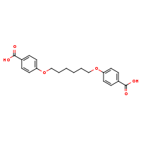 4-{[6-(4-carboxyphenoxy)hexyl]oxy}benzoic acid