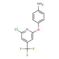 4-{[6-chloro-4-(trifluoromethyl)pyridin-2-yl]oxy}aniline