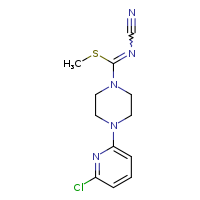 {[4-(6-chloropyridin-2-yl)piperazin-1-yl](methylsulfanyl)methylidene}(cyano)amine