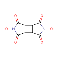 4,9-dihydroxy-4,9-diazatricyclo[5.3.0.0²,?]decane-3,5,8,10-tetrone