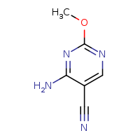 4-amino-2-methoxypyrimidine-5-carbonitrile