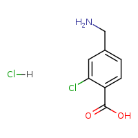 4-(aminomethyl)-2-chlorobenzoic acid hydrochloride