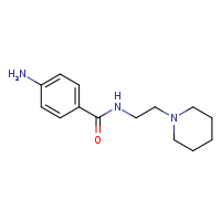 4-amino-N-[2-(piperidin-1-yl)ethyl]benzamide