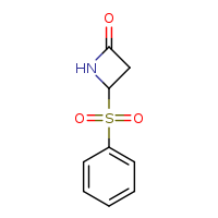 4-(benzenesulfonyl)azetidin-2-one