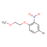 4-bromo-1-(2-methoxyethoxy)-2-nitrobenzene