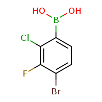 4-bromo-2-chloro-3-fluorophenylboronic acid