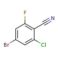 4-bromo-2-chloro-6-fluorobenzonitrile