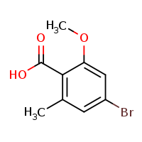 4-bromo-2-methoxy-6-methylbenzoic acid
