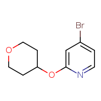 4-bromo-2-(oxan-4-yloxy)pyridine