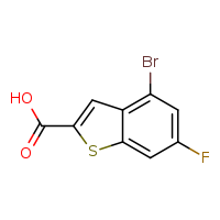 4-bromo-6-fluoro-1-benzothiophene-2-carboxylic acid