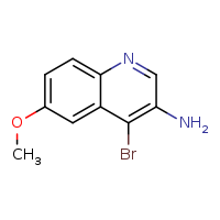 4-bromo-6-methoxyquinolin-3-amine
