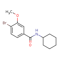 4-bromo-N-cyclohexyl-3-methoxybenzamide