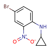 4-bromo-N-cyclopropyl-2-nitroaniline