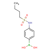 4-(butane-1-sulfonamido)phenylboronic acid