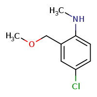 4-chloro-2-(methoxymethyl)-N-methylaniline