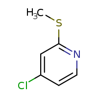 4-chloro-2-(methylsulfanyl)pyridine