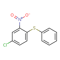 4-chloro-2-nitro-1-(phenylsulfanyl)benzene