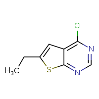 4-chloro-6-ethylthieno[2,3-d]pyrimidine