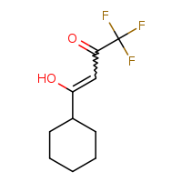 4-cyclohexyl-1,1,1-trifluoro-4-hydroxybut-3-en-2-one