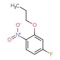 4-fluoro-1-nitro-2-propoxybenzene