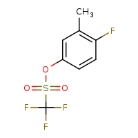4-fluoro-3-methylphenyl trifluoromethanesulfonate