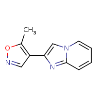 4-{imidazo[1,2-a]pyridin-2-yl}-5-methyl-1,2-oxazole
