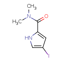 4-iodo-N,N-dimethyl-1H-pyrrole-2-carboxamide