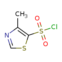 4-methyl-1,3-thiazole-5-sulfonyl chloride