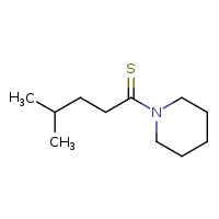 4-methyl-1-(piperidin-1-yl)pentane-1-thione