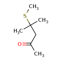 4-methyl-4-(methylsulfanyl)pentan-2-one