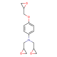 4-(oxiran-2-ylmethoxy)-N,N-bis(oxiran-2-ylmethyl)aniline