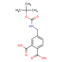 4-{[(tert-butoxycarbonyl)amino]methyl}benzene-1,2-dicarboxylic acid