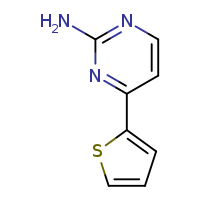 4-(thiophen-2-yl)pyrimidin-2-amine